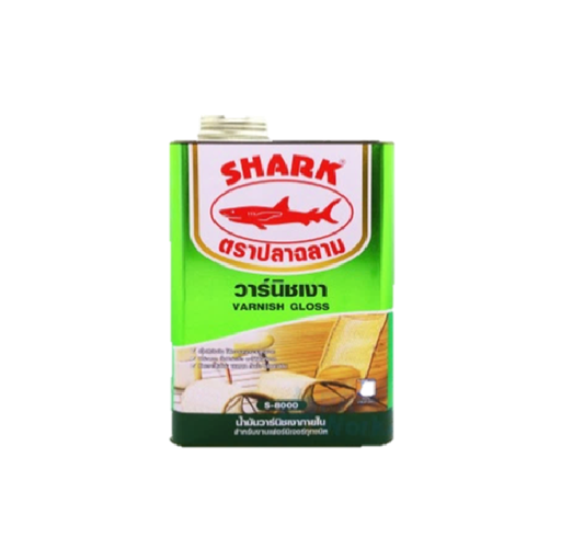 [1004471] น้ำมันวานิช เงา ภายใน 1/4กล. #S8000 ปลาฉลาม