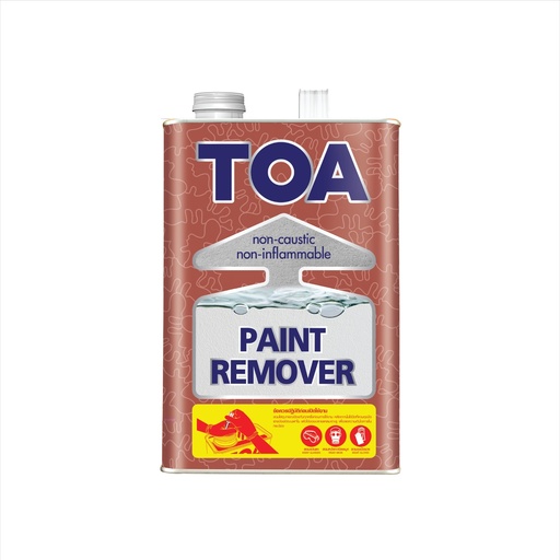 [1004473] น้ำยาลอกสี 1/4กล. #REM TOA
