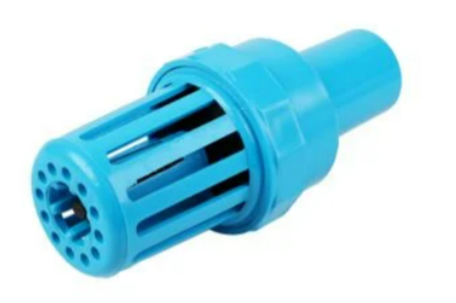 [1006669] ฟุตวาล์วสวมอุปกรณ์ PVC 2” สีฟ้า
