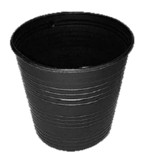 [1001154] กระถางต้นไม้พลาสติก 2.1/2 สีดำ