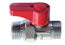 [1001179] บอลวาล์วมินิ ผผ ทองเหลืองเกลียว ขนาด 1/2" VIZ406 VEGARR