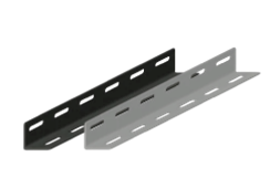 [1001578] เหล็กฉากรู 37mm x 40cm ดำ FIXTON+