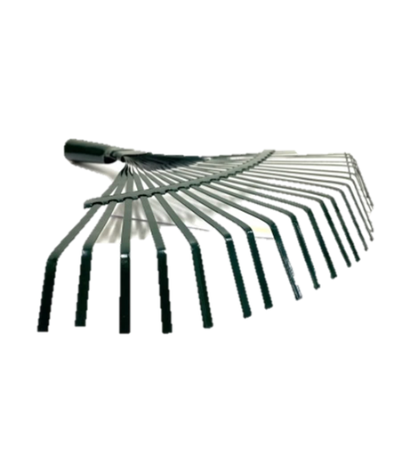 [1001683] คราด 22ฟัน R111 สีเขียว ช้างแดง+