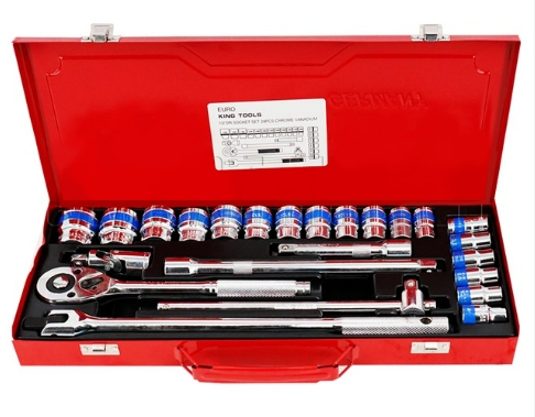 [1001790] ชุดบล็อค1/2" 24ชิ้น 6PT 0406 MT TAIWAN+