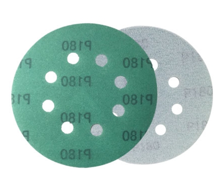 [1001804] กระดาษทรายกลม5 8รู เบอร์120แบบมีกาว HYD