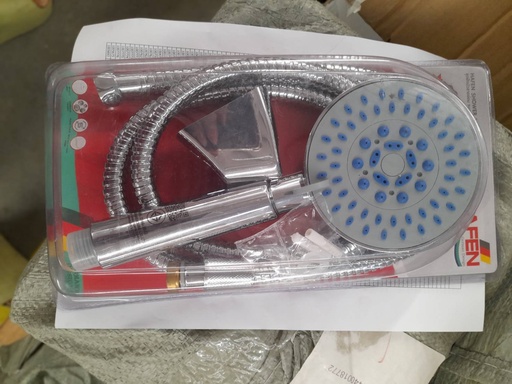 [1001878] ชุดฝักบัว โครเมี่ยม สายอ่อน SR282 HAFEN+