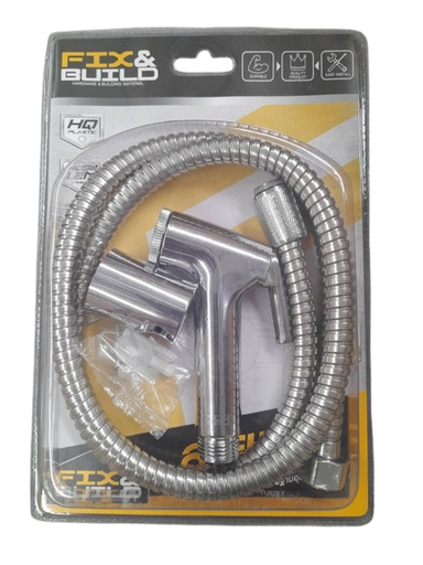 [1001898] ชุดฉีดชำระ โครเมี่ยม ยาว 1.2 เมตร SR/110 FIX&BUILD