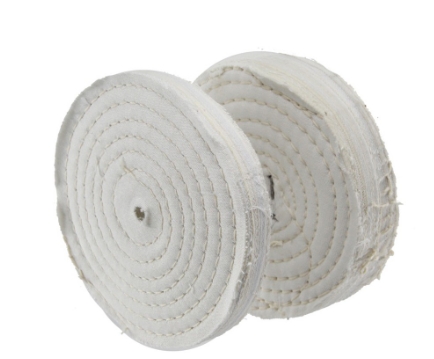 [1002076] ผ้าขัดเงา ผ้าดิบ 6 หนา .1/2"