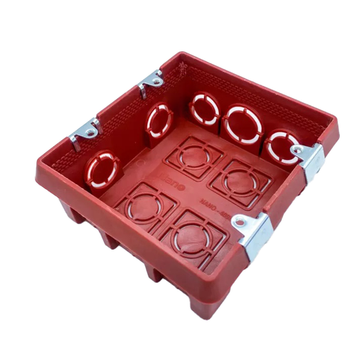 [1002183] NANO-409M บล็อกฝัง สีส้ม ขนาด 97.5x107.5x42mm. NANO