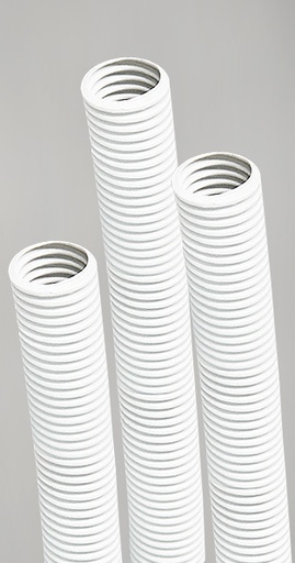 [1002188] NNCC3210M ท่ออ่อนลูกฟูก มิล ขาว 32มม. ยาว 10เมตร NANO