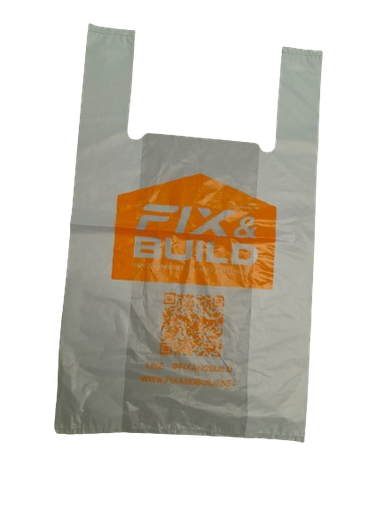 [1006733] ถุงหูหิ้ว 12x20 FIX&BUILD ( 1 กก.)