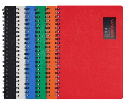 [1002955] สมุดโน๊ต A5 C7003 50แผ่น ฟ้า COMIX+