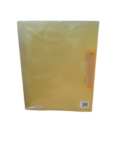 [1002966] แฟ้มห่วง A118 เหลือง COMIX+