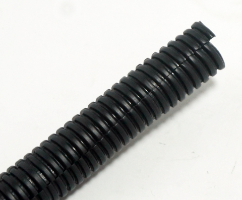 [1002931] กระดูกงูผ่า 15มม. สีดำ PTK-2