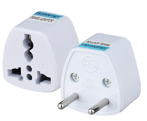 [1002937] ปลั๊กแปลง 3ตา ขากลม PTK-1