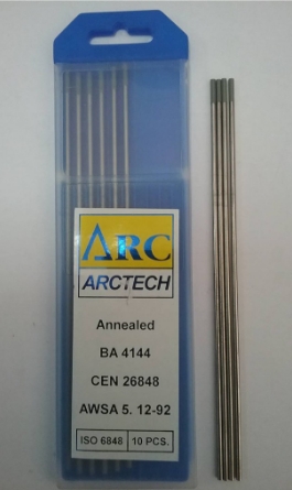 [1003204] ลวดเชื่อมแก๊ส ทังสเตน 2.4มม. หัวเขียว (เส้น) ARCTECH