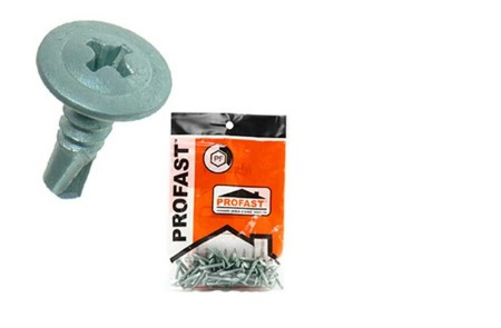 [1003409] สกรูปลายสว่าน(หัวบัทท่อน) 8x1/2 นิ้ว PROFAST