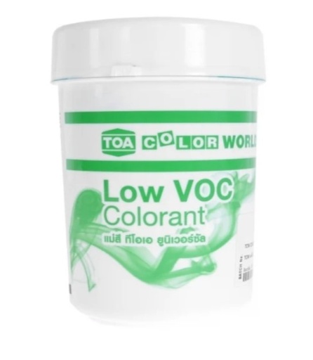 [1003484] แม่สี LOW VOC #11LV 1 ลิตร รุ่น TCW CW11LV เขียว TOA