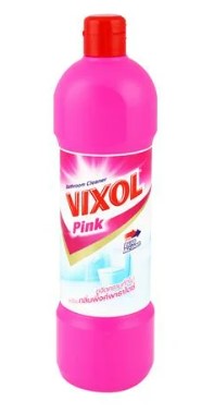 [1004025] น้ำยาล้างห้องน้ำ 450มล. (ขวด) สีชมพู วิกซอล