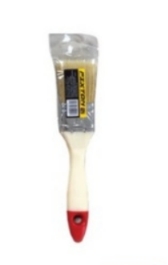 [1004244] แปรงทาสีขนขาวอย่างดีด้ามไม้ 1.1/2" FIXTON+