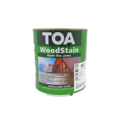 [1004414] สีย้อมไม้ กึ่งเงา 1/4กล. เบส D TOA