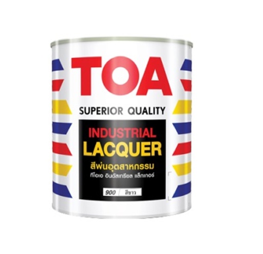 [1004450] สีพ่นอุตสาหกรรม ด้าน 1/4กล. #0999 TOA