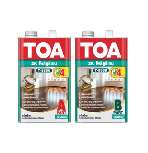 [1004462] โพลียูรีเทน 2K เงา ภายใน 1กล. TOA