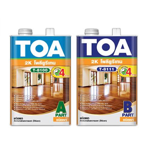 [1004466] โพลียูรีเทน 2K กึ่งเงา ภายใน 1กล. TOA