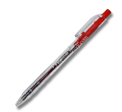 [1004618] ปากกาลูกลื่นClipclic 4272  สีแดง STAEDTLER