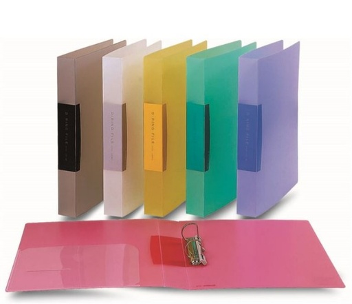 [1005070] แฟ้มห่วง A118-A5 แดง COMIX+