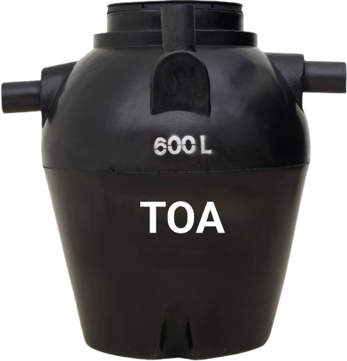 [1004475] ถังบำบัดเกอะกรองไร้อากาศ 600L TOA