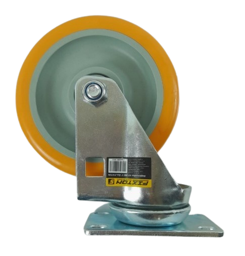 [1005414] ล้อยูริเทนเหลือง A21UBB 3"เป็น L/FIXTON+