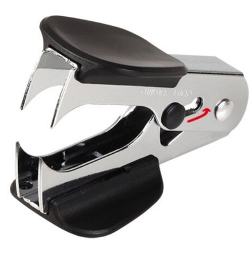 [1005238] เครื่องแกะลวดเย็บกระดาษ B3064 สีดำ COMIX+