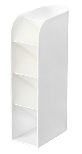 [1005241] กล่องใส่ของแนวตั้ง B2279 ขาว COMIX+