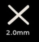 [1005328] ตัวจัดร่องยาแนว 2mm 8119 200ตัว FIXTON+