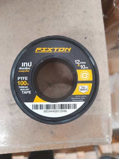 [1005369] เทปพันเกลียว 12mm x 10m มาตรฐานไทย FIXTON+