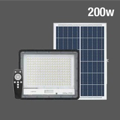 [1005558] โคม SOLAR FLOODLIGHT STRONG 200W DL LAMPTAN