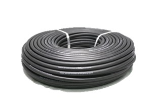 [1005585] สายลมเดี่ยว PVC 3/8” 20 ม. สีดำ ผิวเรียบ TAKARA