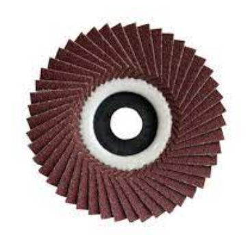 [1005893] จานผ้าทราย หลังอ่อน 4" A60 FIXTON+