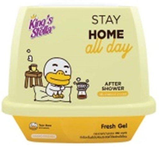 [1006035] เจลปรับอากาศ เฟรชเจลคาเคา 180 g. กลิ่น After Shower King's Stella