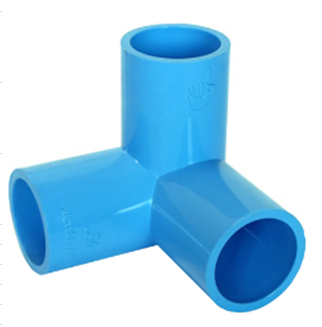 [1006651] สามทางตั้งฉากPVC1"