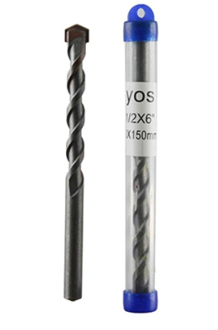 [1006797] ดอกสว่านเจาะปูน อย่างดี 5/8x6 YOS