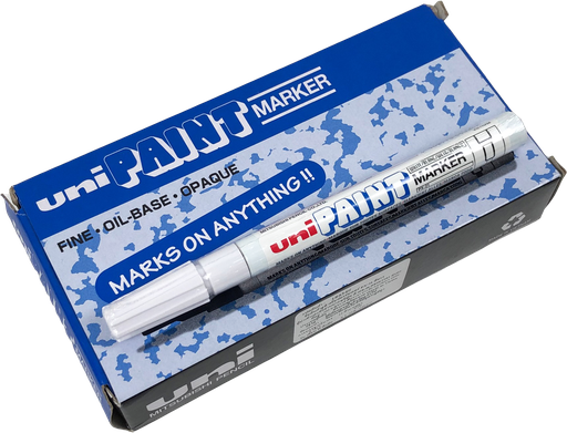 [1006870] ปากกาเมจิ ถาวร PX21 สีขาว UNI PAINT