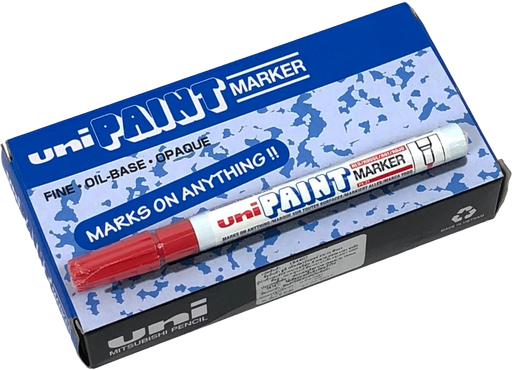 [1006875] ปากกาเมจิ ถาวร PX21 สีแดง UNI PAINT