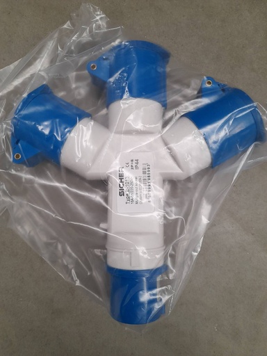 [1006948] ปลั๊กPW1ออก3 2P+E16A SICHER E1013=