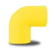 [1007110] ข้องอ 3/4" NNBC20Y เหลือง NANO