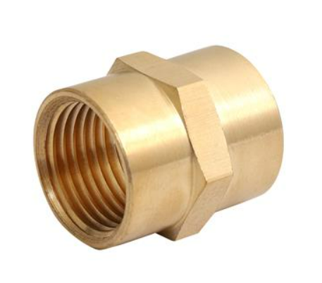 [1007315] นิปเปิ้ลเกลียวในทองเหลือง 1/2"