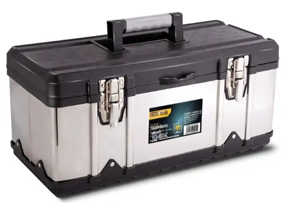 [1007546] กล่องเครื่องมือ 20" EDL432020 สีเงินดำ DELI+