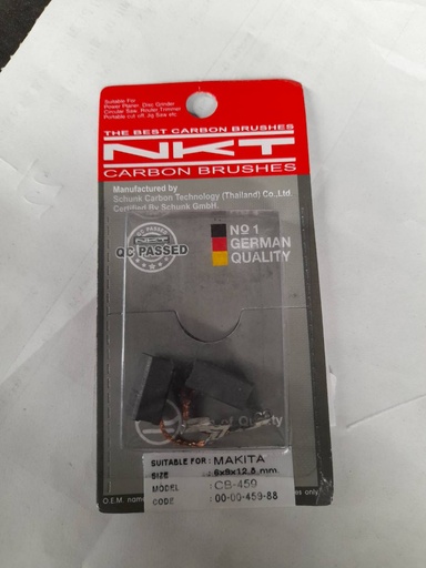 [1007655] แปรงถ่านNKT รุ่น CB-459 รหัส 00-00-459 FOR MAKITA