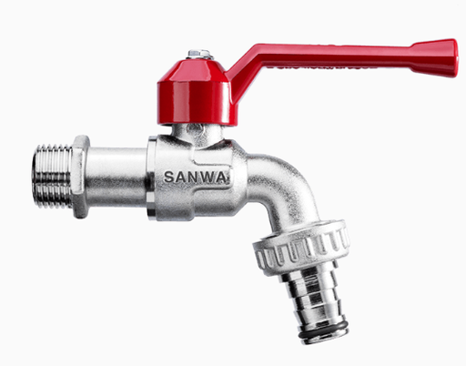 [1000107] ก๊อกบอลสนาม 3/4" SANWA